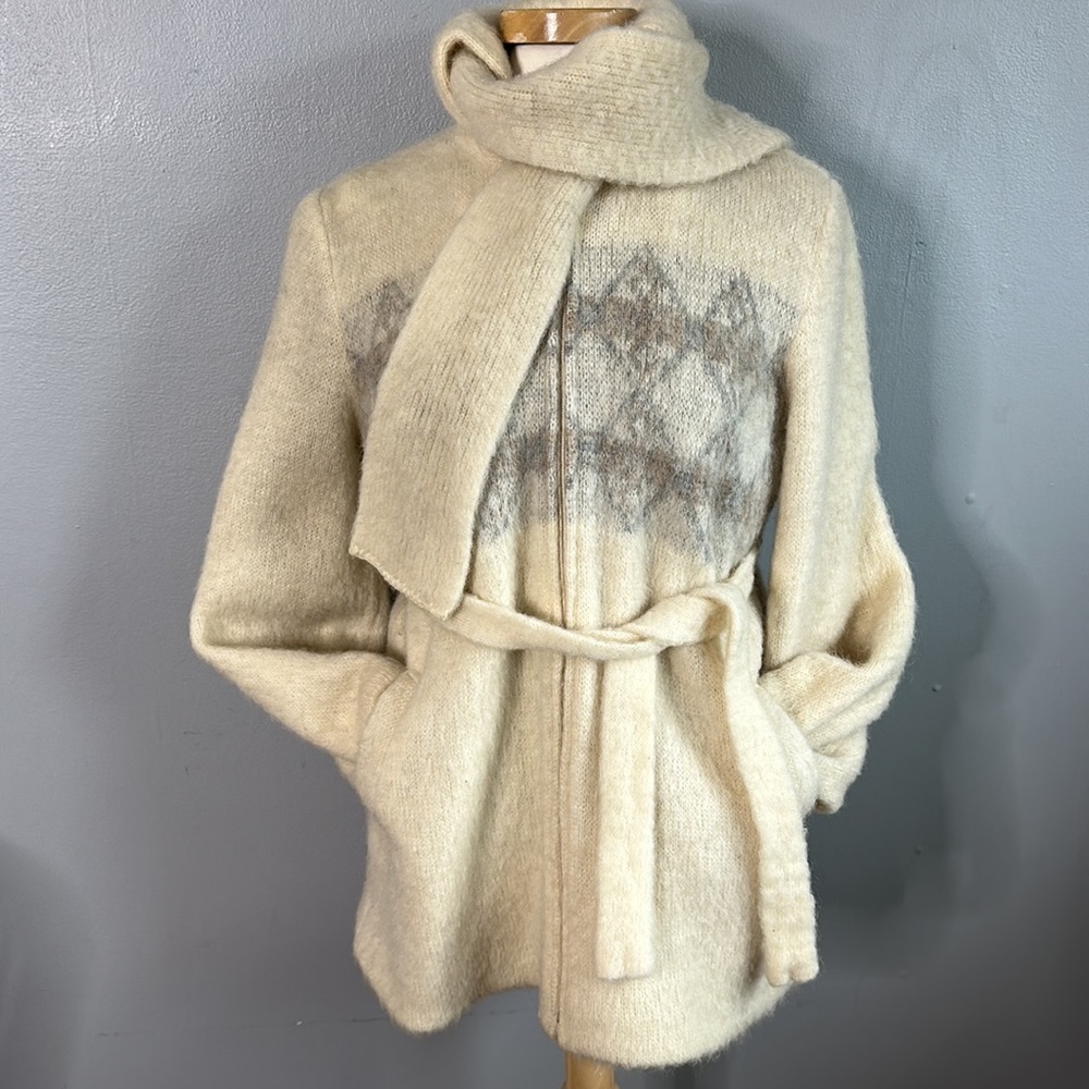 ⛸️ VTG 80’s Samland of Iceland 100% wool lined full zip